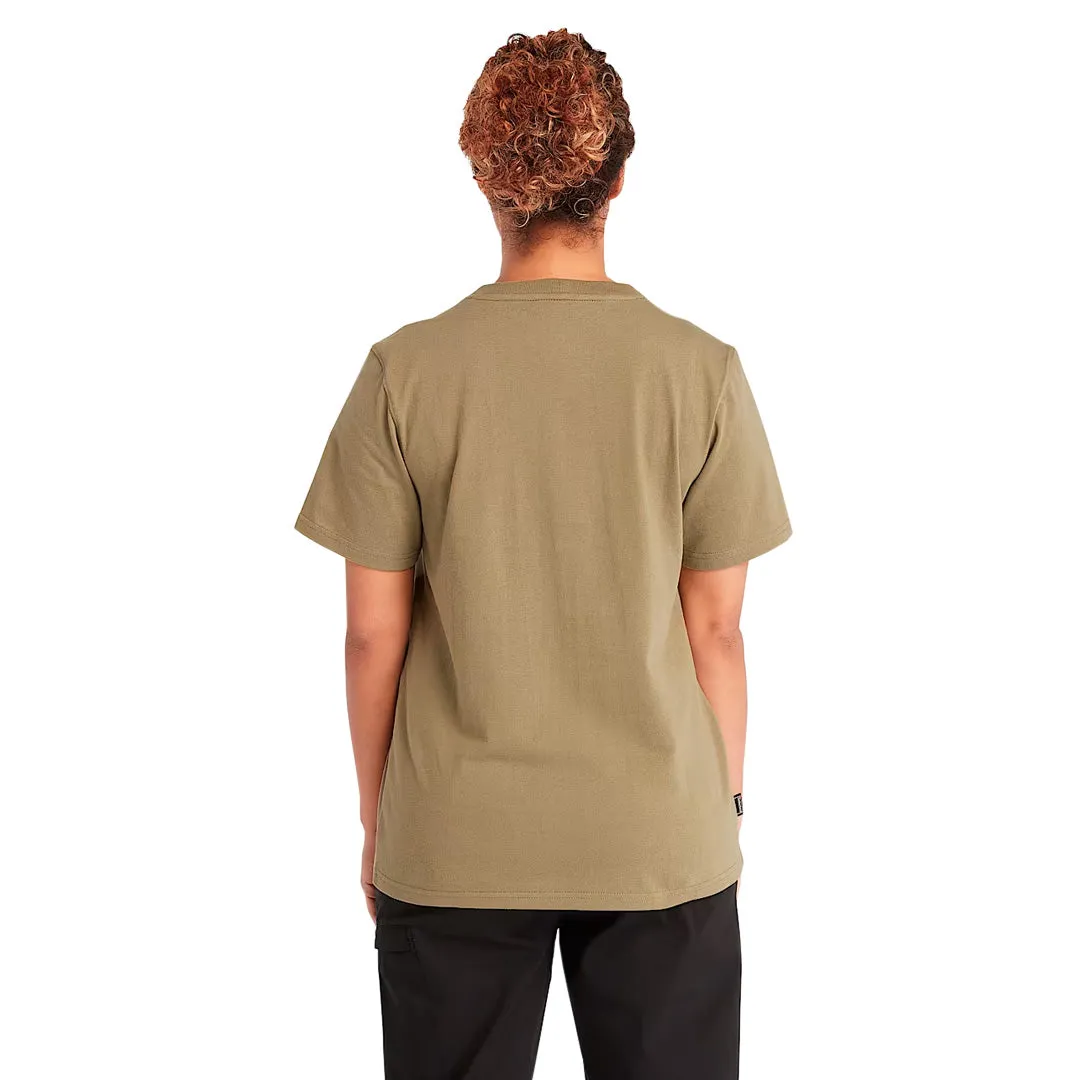 Timberland Pro - Women's Cotton Core Short Sleeve T-Shirt (TB0A6D7X360) Compression Resistant Insulation Reinforced Elbow Patches