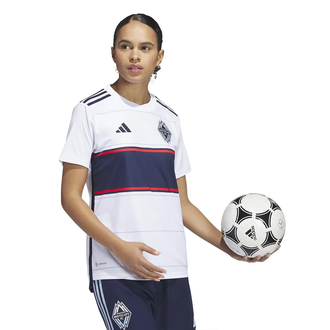 adidas - Women Vancouver Whitecaps FC 23/24 Home Jersey (HU1388) Travel Commuter Layer NonIrritatingLining