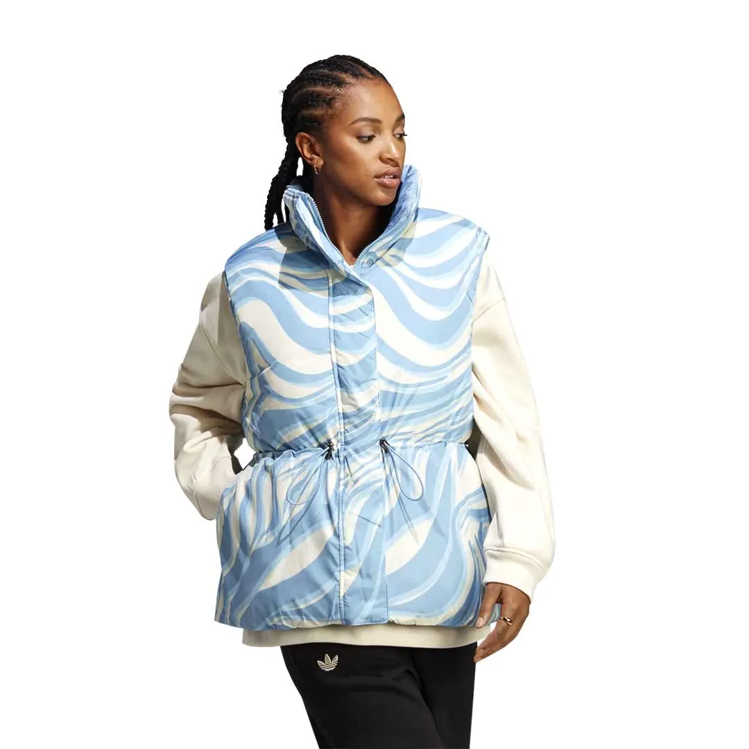 Cozy Street Style Soft touch finish adidas - Women's Abstract Reversible Vest (IJ8186)