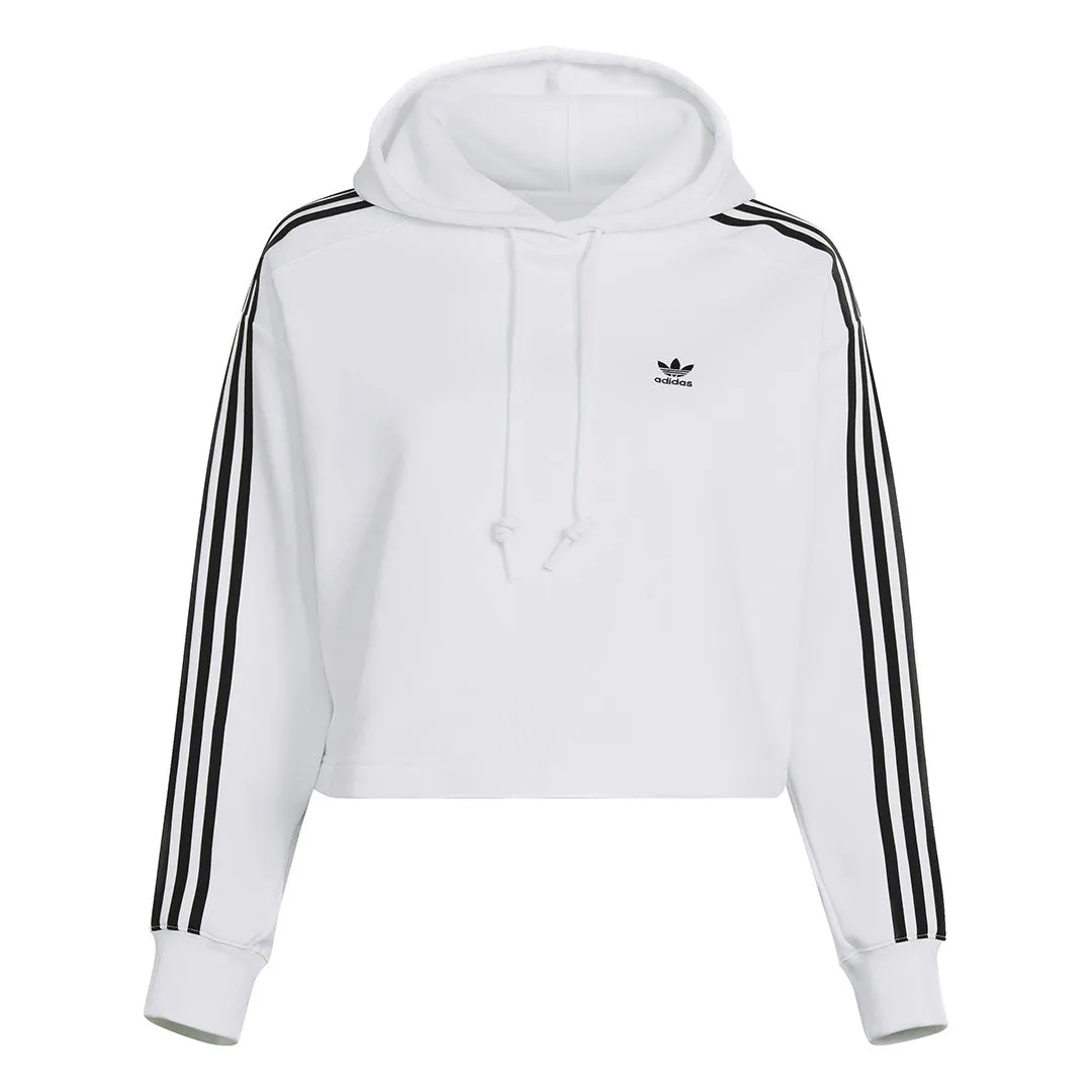 Basic Layers Stand Collar adidas - Women's Adicolor Classics Hoodie (Plus Size) (HL6741)
