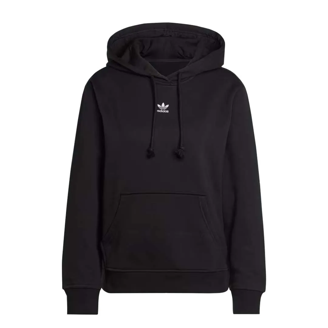 adidas - Women's Adicolor Essentials Fleece Hoodie (H34725) Layered Ventilation Panels