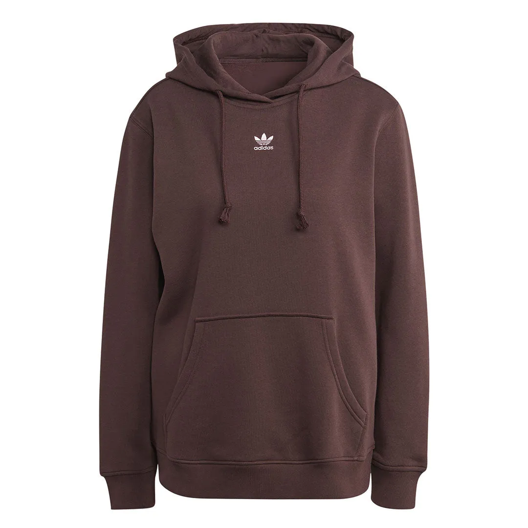 adidas - Women's Adicolor Essentials Fleece Hoodie (IJ9763) Three Layer Laminate Textured Finish