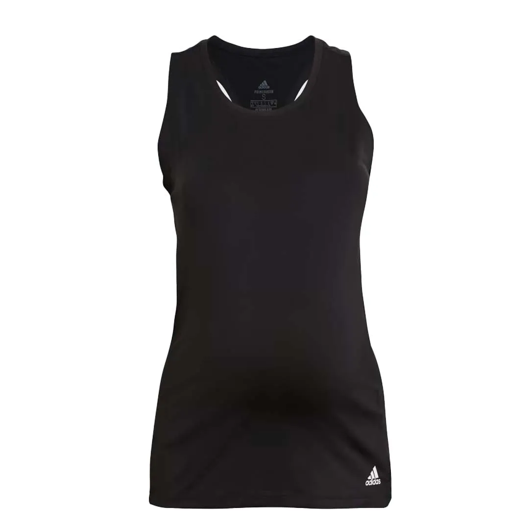 adidas - Women's Aeroready Sport Tank Top (Maternity) (GL3846) Organic Cotton Blend