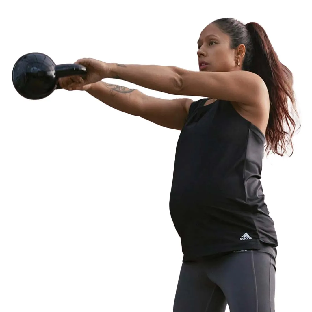 NoiseReduciting Fabric adidas - Women's Aeroready Sport Tank Top (Maternity) (GL3846)