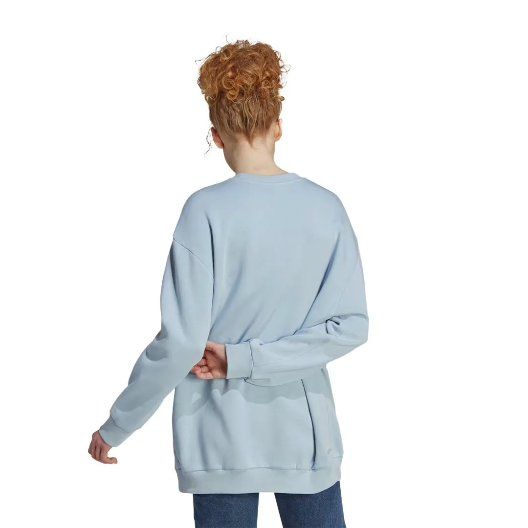 Windproof Hood Reinforced Elbow Panels adidas - Women's All Season Fleece Graphic Sweatshirt (IL3248)