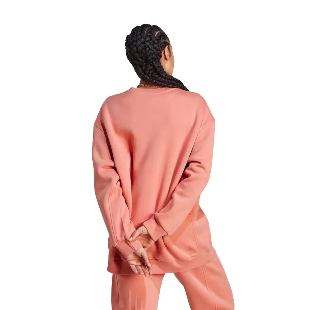 adidas - Women's All SZN Fleece Graphic Sweatshirt (IL3242) Soft Shell Material