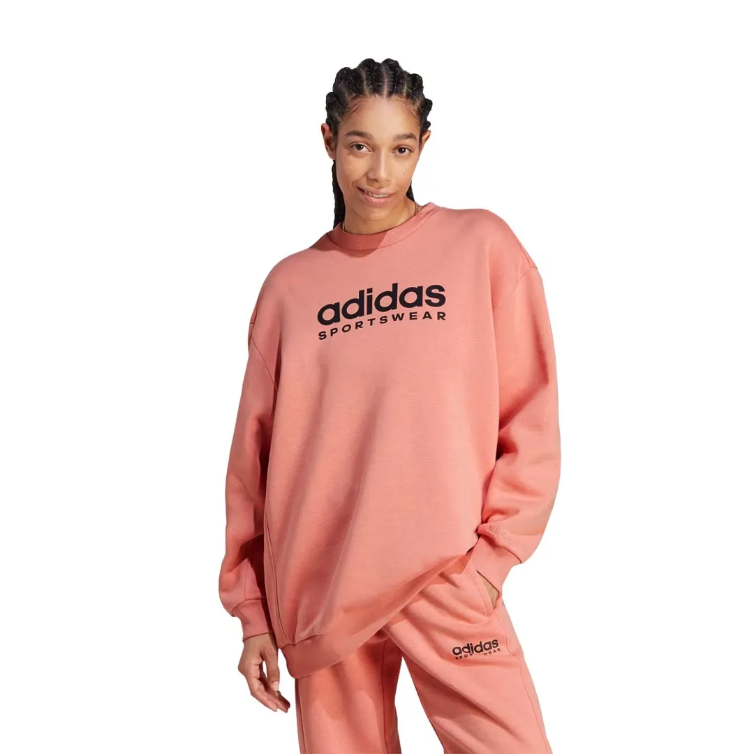 Eco Certified Textiles CompressionPackableFabric adidas - Women's All SZN Fleece Graphic Sweatshirt (IL3242)