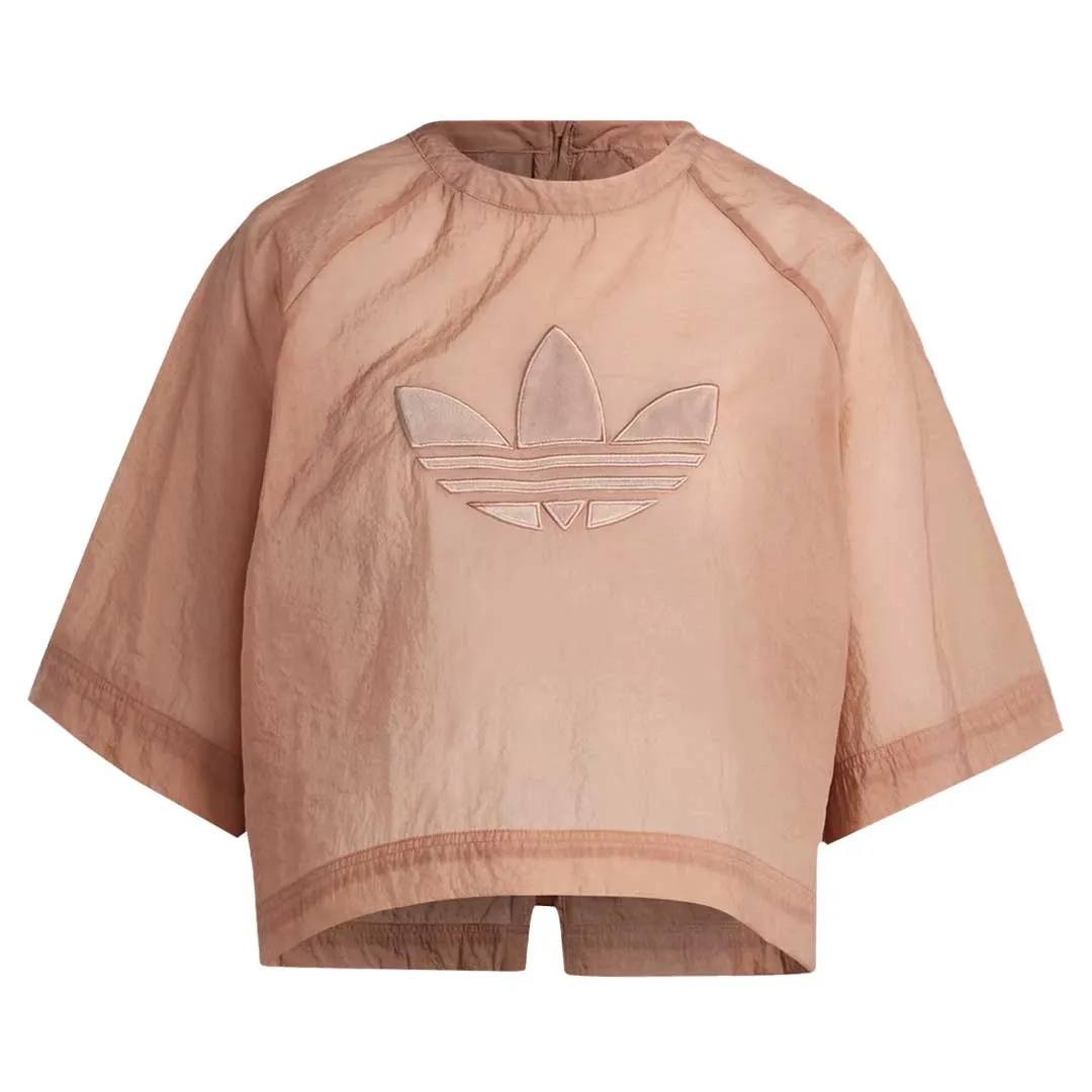 Layered Protection Outdoor Activity adidas - Women's Always Original Cropped T-Shirt (IC7215)