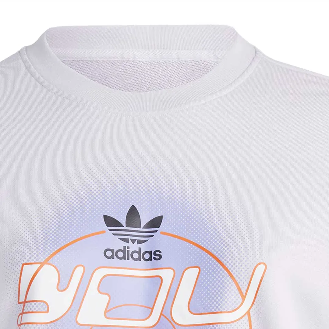 adidas - Women's Always Original Sweatshirt (Plus Size) (IC4969) Static Dissipating Threading Collapsible Packable Style