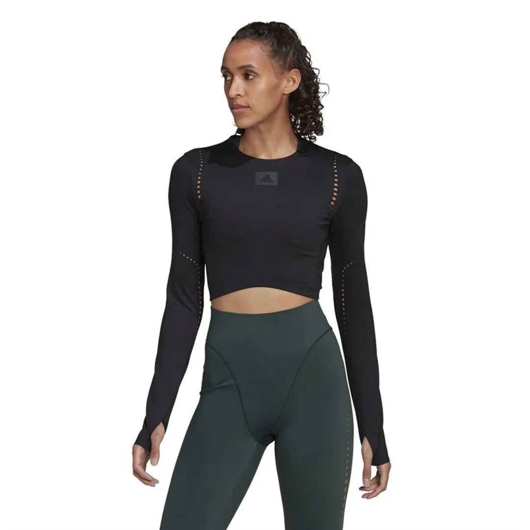 adidas - Women's Best Of Adidas Long Sleeve Top (HD8947) Non Irritating Tags Airflow Ventilation