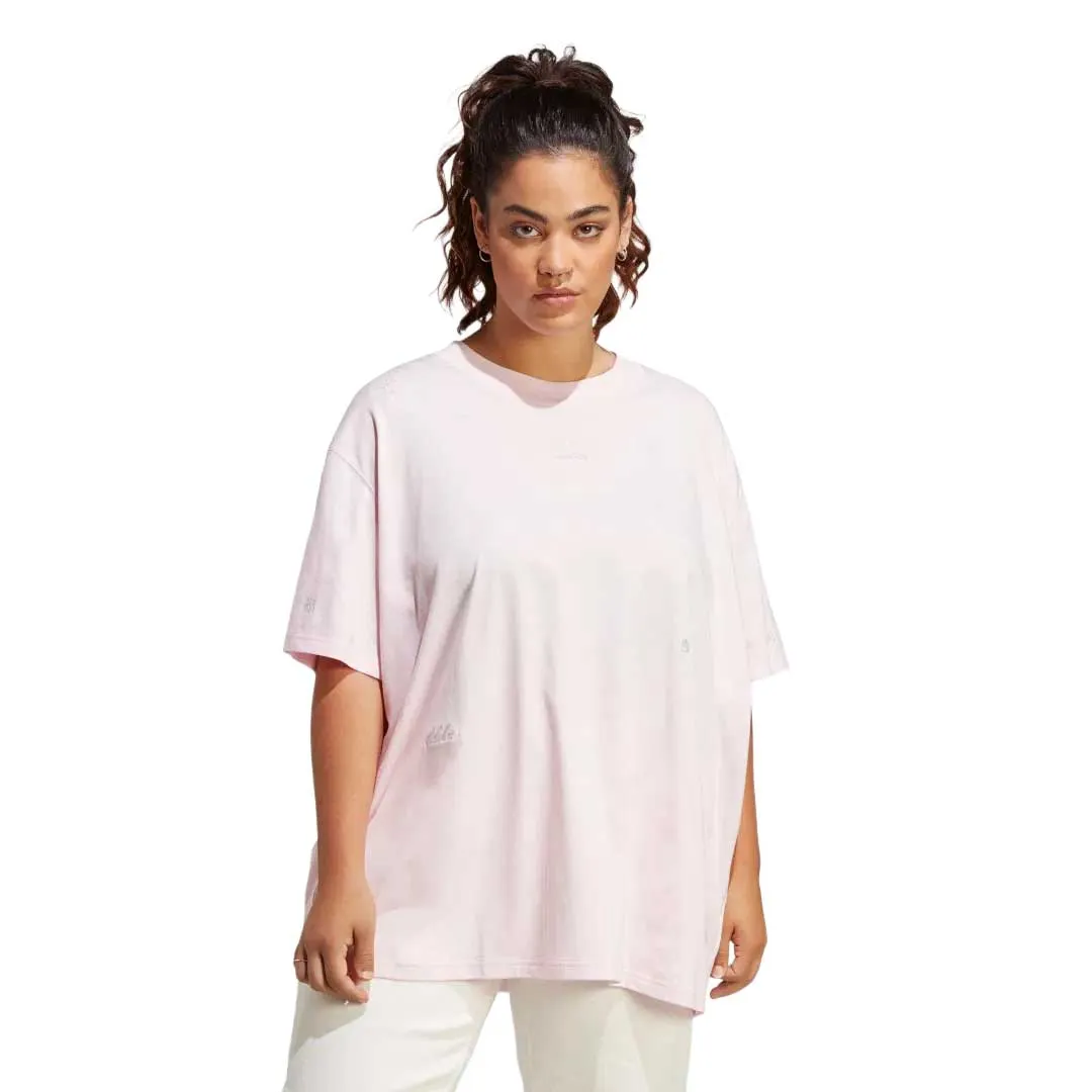 Weatherproof Barrier adidas - Women's Bluv Boyfriend T-Shirt (Plus Size) (IC8690)