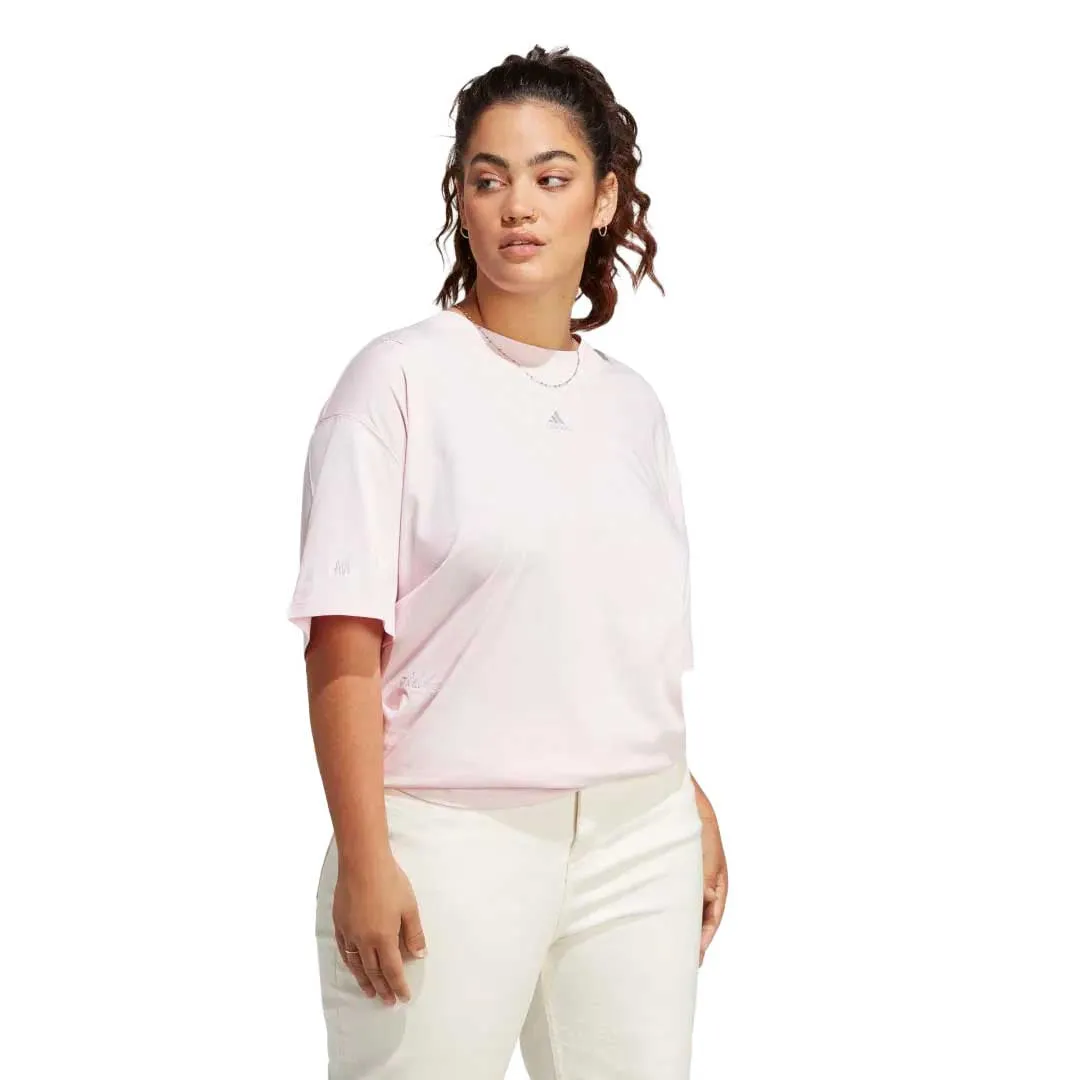 Airflow Ventilation adidas - Women's Bluv Boyfriend T-Shirt (Plus Size) (IC8690)