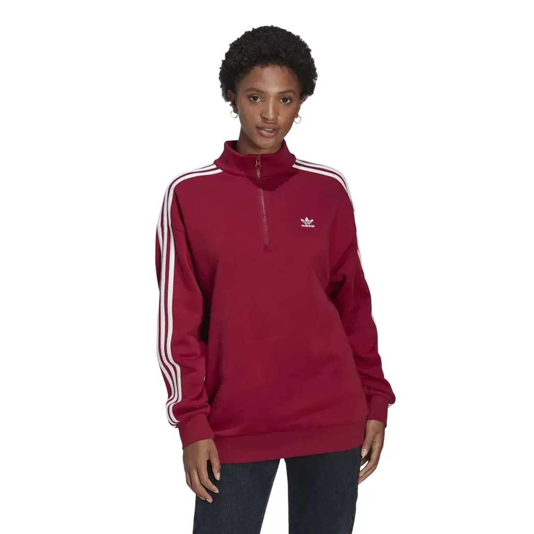 Minimalist Pocket Layout adidas - Women's Centre Stage 1/4 Zip Sweatshirt (II6086)