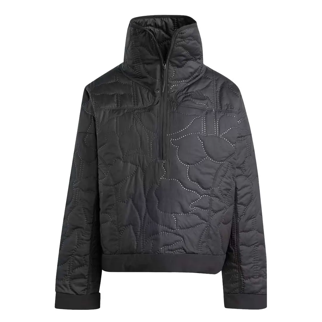 Waterproof Technology Waist String adidas - Women's City Escape Quilted Half-Zip Sweatshirt (IM4959)