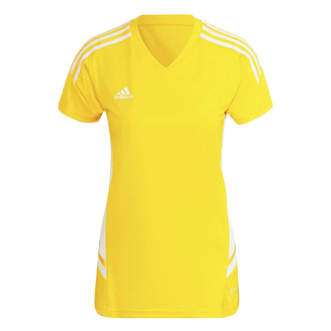 adidas - Women's Condivo 22 Jersey (HD4730) Waterproof Zipper Closure Eco Nice