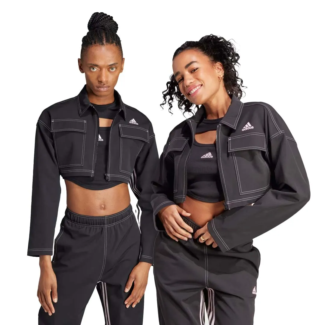 Weekend Chill Style City Ready Style adidas - Women's Dance Crop Jacket (IB4751)