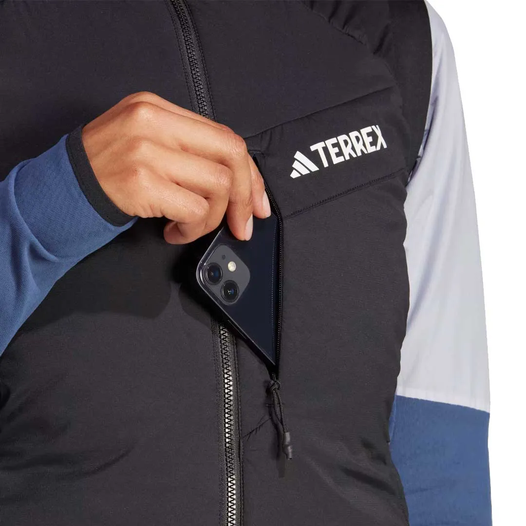 adidas - Women's Echrock Stretch Primaloft Vest (HJ7356) Durable Fabric HiddenPockets