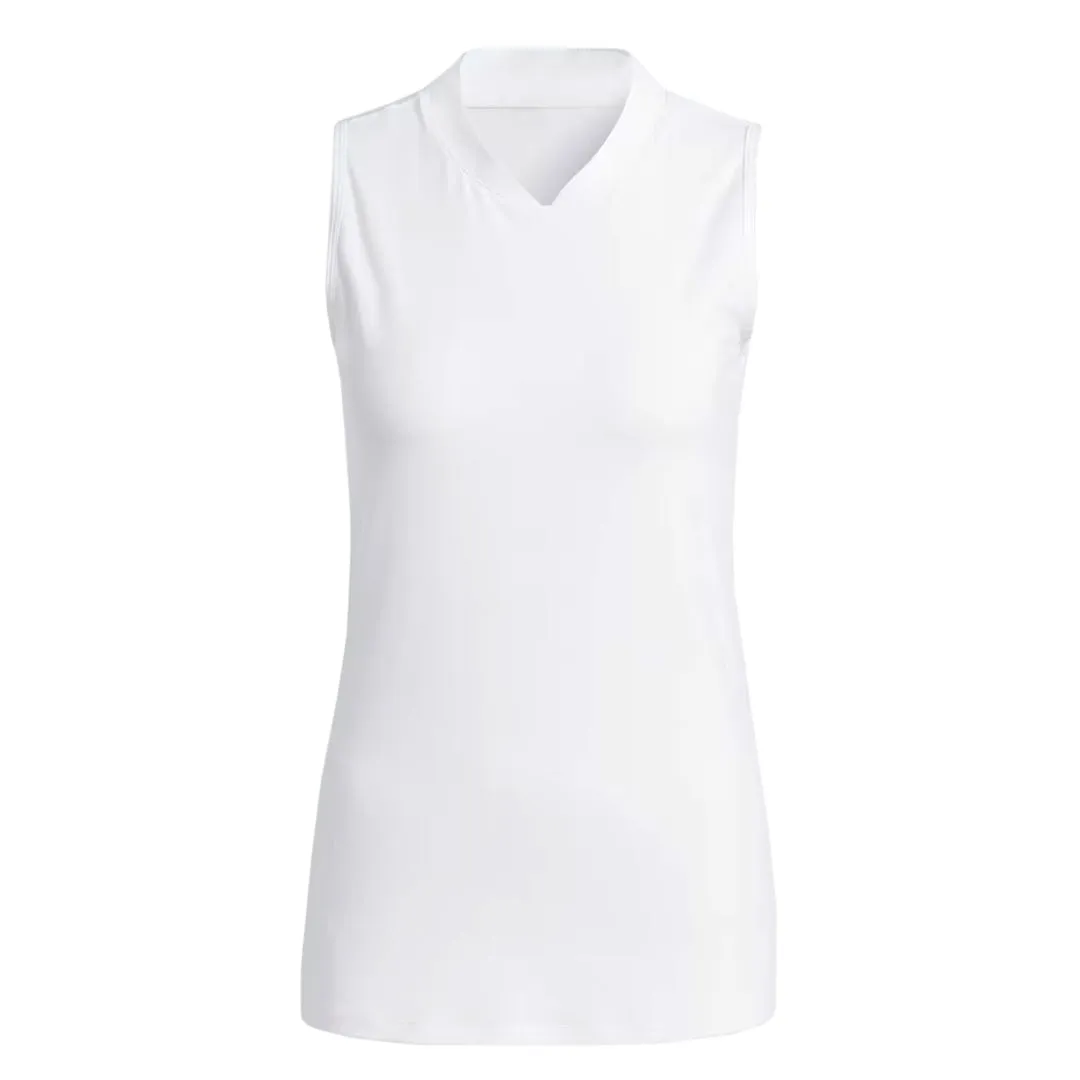 Windproof Material Smart Design adidas - Women's Embossed Sleeveless Polo (HY7170)