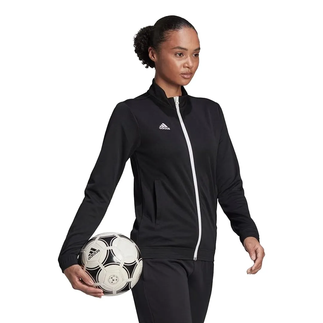 adidas - Women's Entrada 22 Track Jacket (H57525) Heavyweight Durability