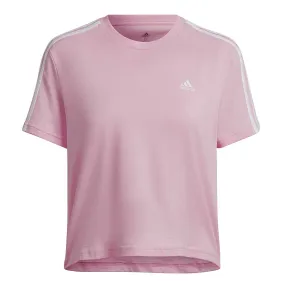 Comfort Flex Fit adidas - Women's Essentials 3-Stripes Crop T-Shirt (HL2033)