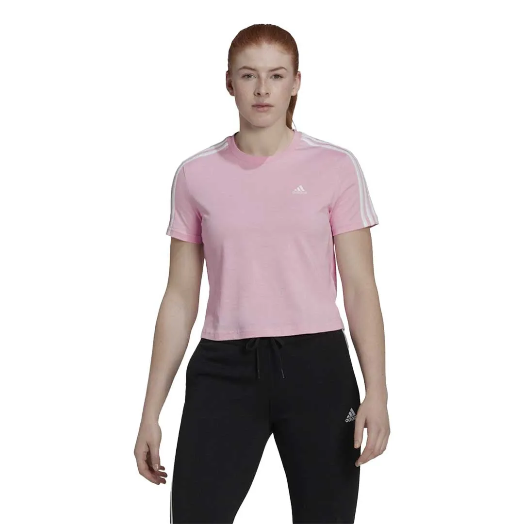 Advanced Insulation adidas - Women's Essentials 3-Stripes Crop T-Shirt (HL2033)