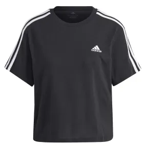 AntiStatic Lining adidas - Women's Essentials 3 Stripes Crop T-Shirt (HR4913)