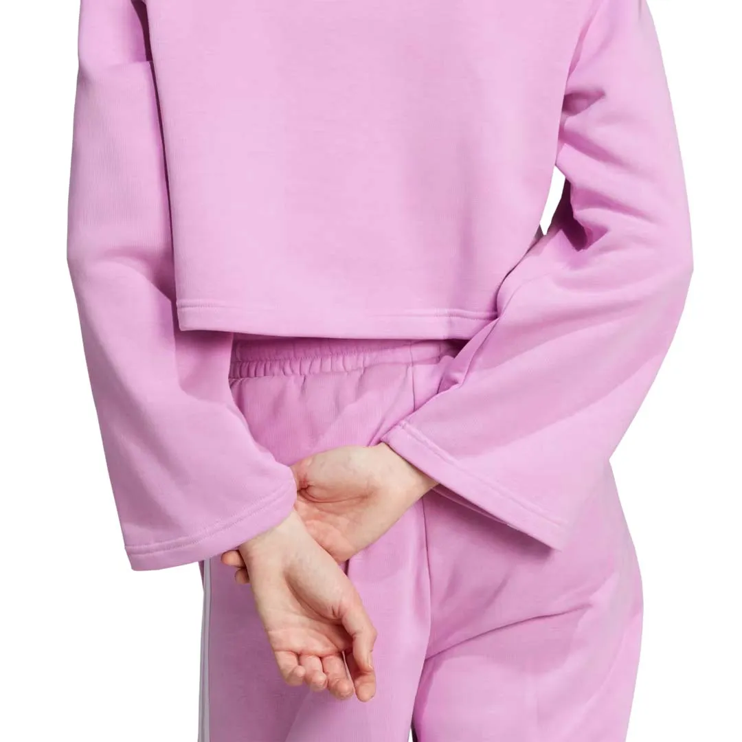 adidas - Women's Essentials 3-Stripes Fleece 1/4 Zip Sweatshirt (IK0458) MultiPocket Configuration