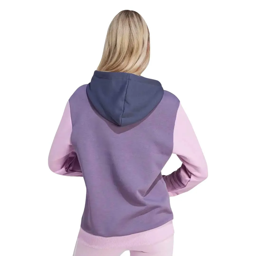 adidas - Women's Essentials Logo Boyfriend Fleece Hoodie (IM0268) Adjustable Cuff Design