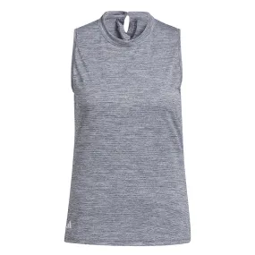 adidas - Women's Essentials Mock Neck Sleeveless Polo (HT1260) Fashion Use Outer Chill Piece