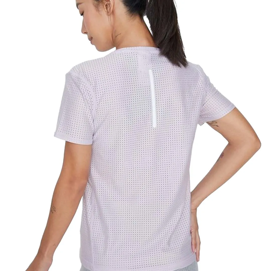 AdjustableDrawstring RibbedTrims adidas - Women's Fast Running T-Shirt (HR5711)