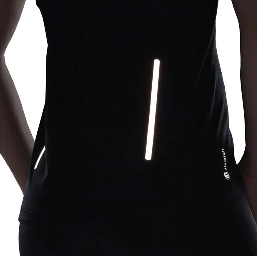 adidas - Women's Fast Running Tank Top (HM4317) UV Protection Finish