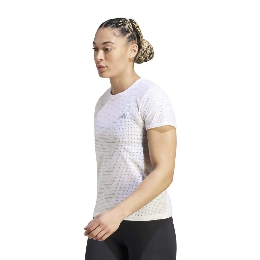 Minimalist Pocket Layout Minimal Travel Look adidas - Women's Fast T-Shirt (HM4319)