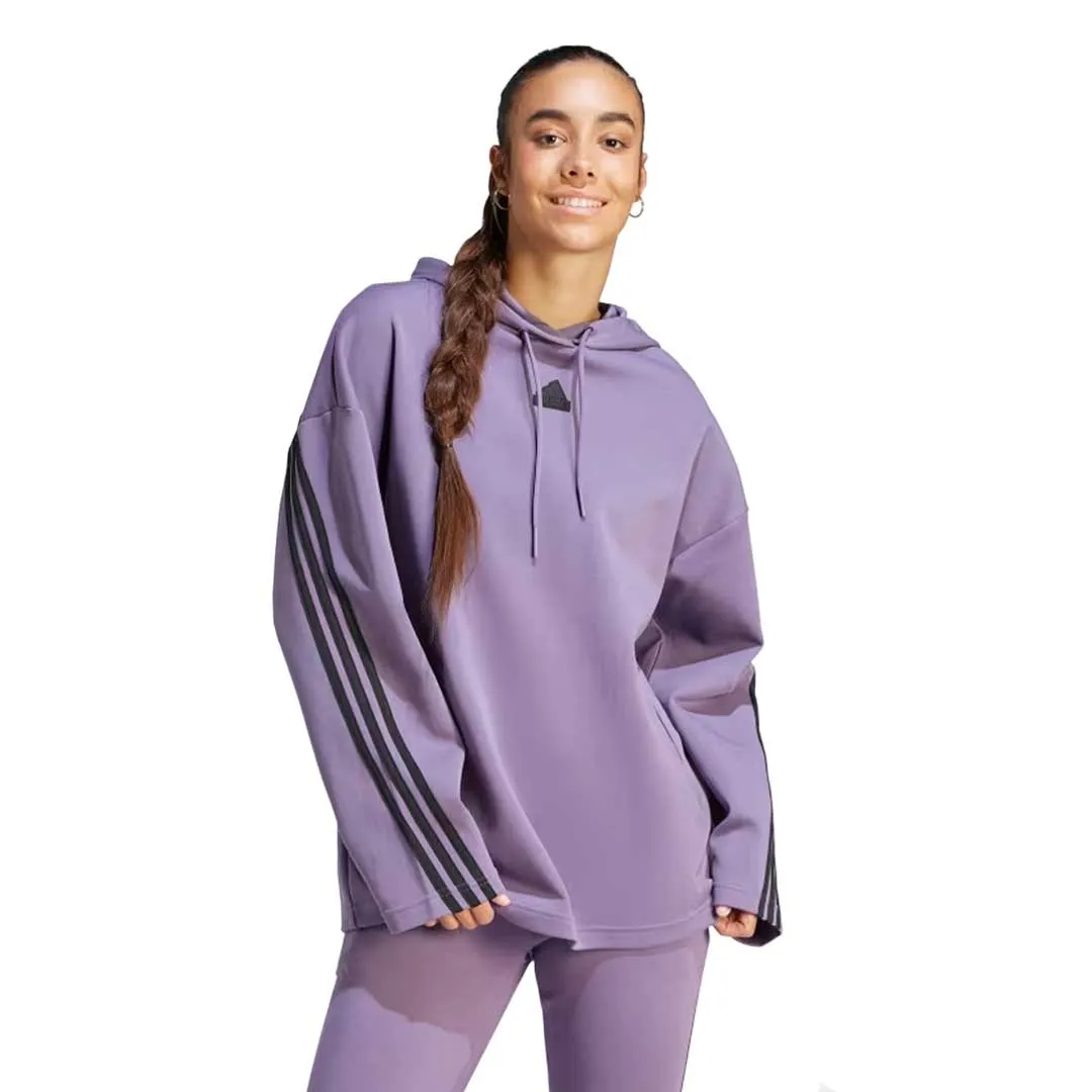 Cozy Comfort adidas - Women's Future Icons 3-Stripes Hoodie (IL3023)
