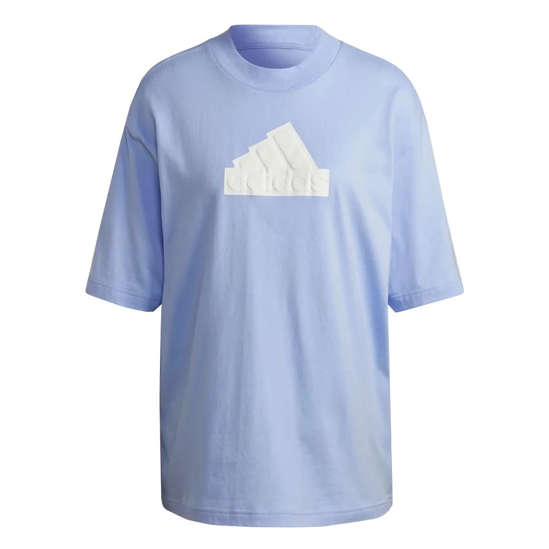 adidas - Women's Future Icons Badge of Sport Boyfriend T-Shirt (IB8510) NonChafing Seam Placement Fleece Inside