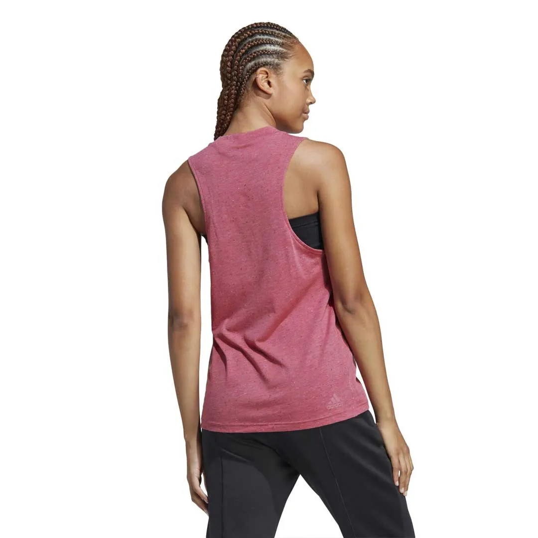 Stretchable Waistband Hypoallergenic Fabric Blend adidas - Women's Future Icons Winners 3.0 Tank Top (IC0510)