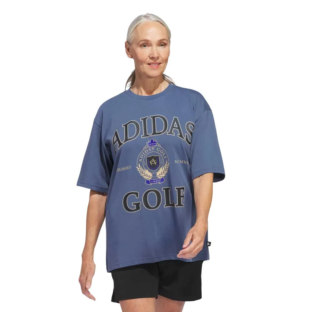 Compression Storage adidas - Women's Go-To Crest Graphic Boyfriend Short Sleeve T-Shirt (IS3273)