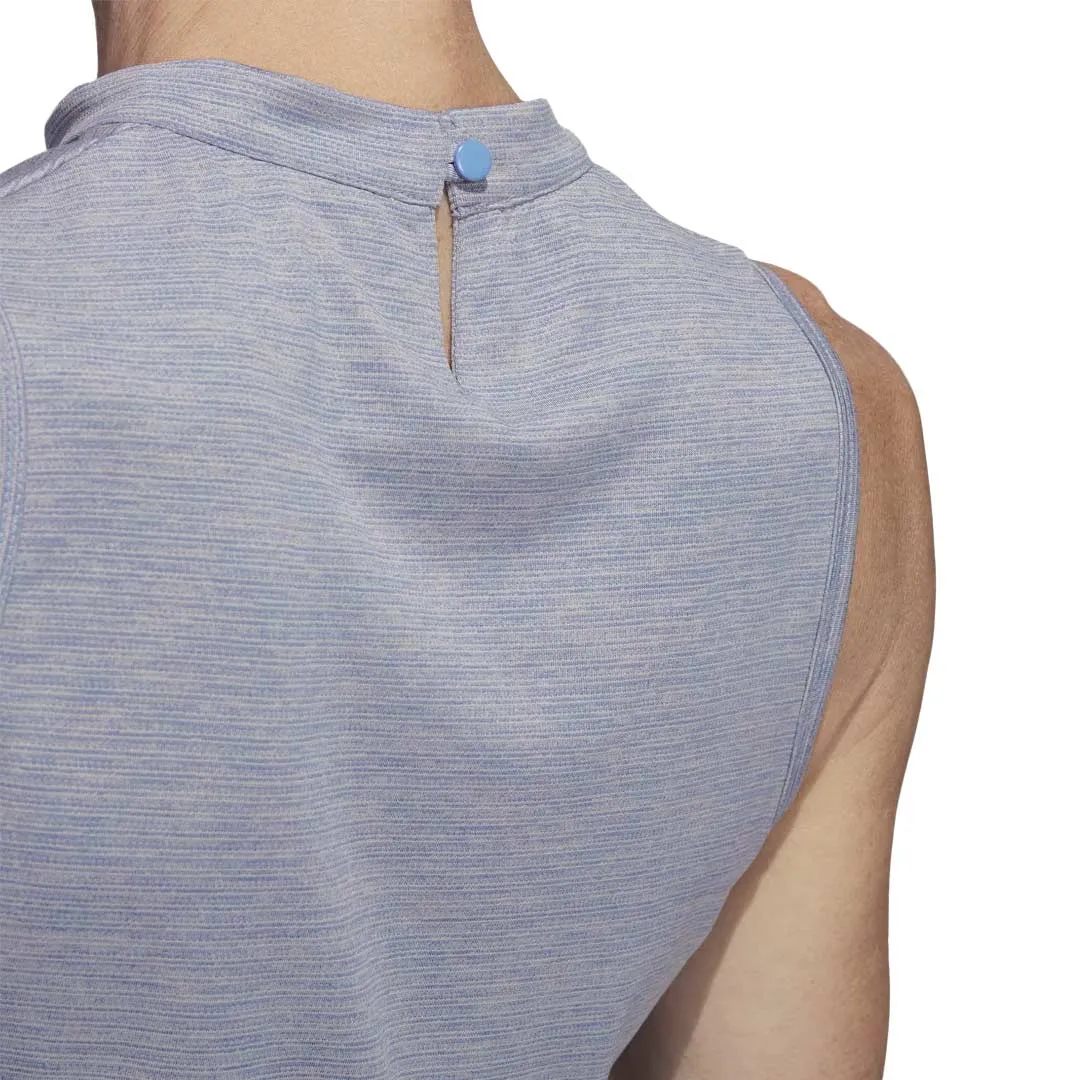 Bright Color Ergonomic Articulation adidas - Women's Heathered Sleeveless Polo (HS8947)