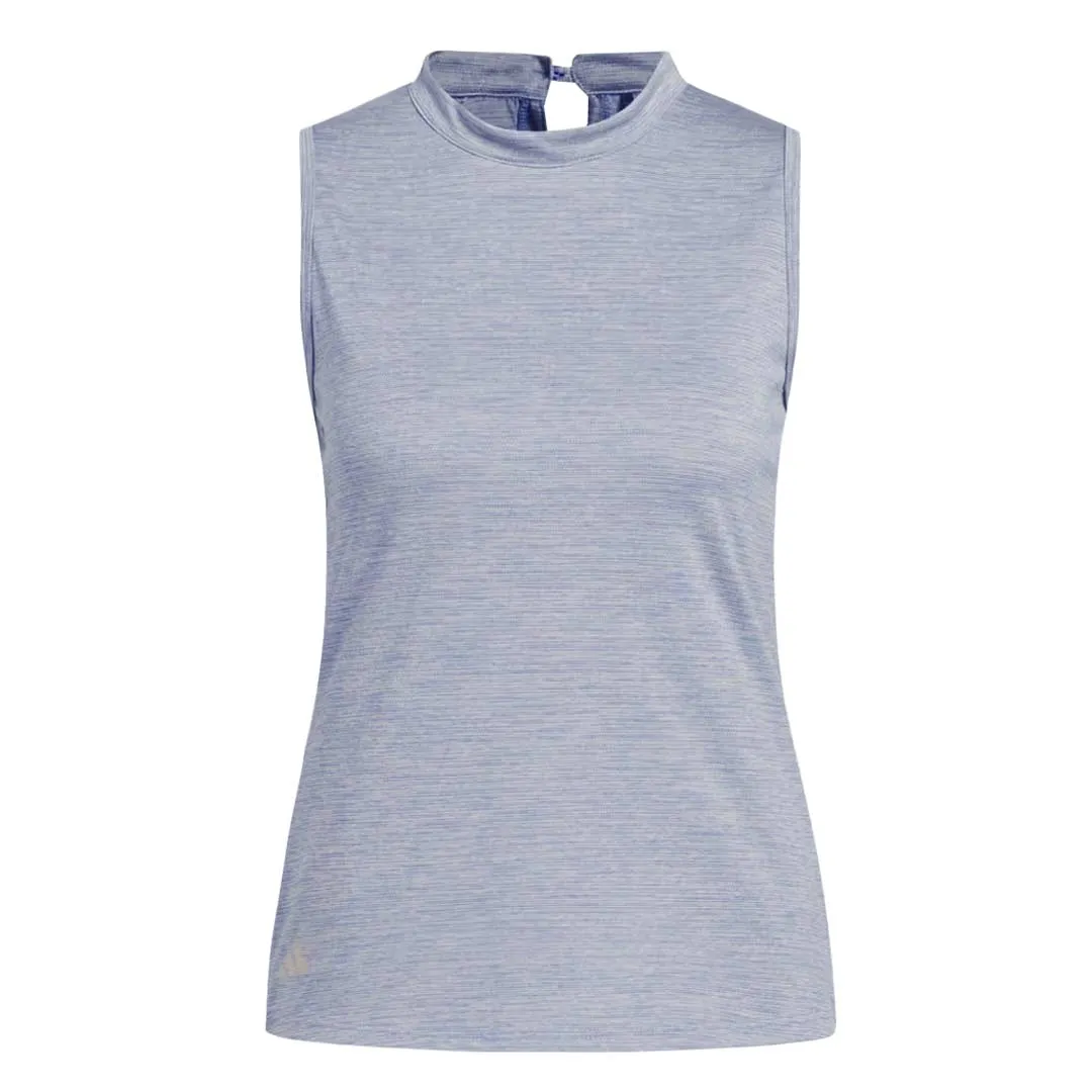 Recycled Textile Multi Pocket System adidas - Women's Heathered Sleeveless Polo (HS8947)