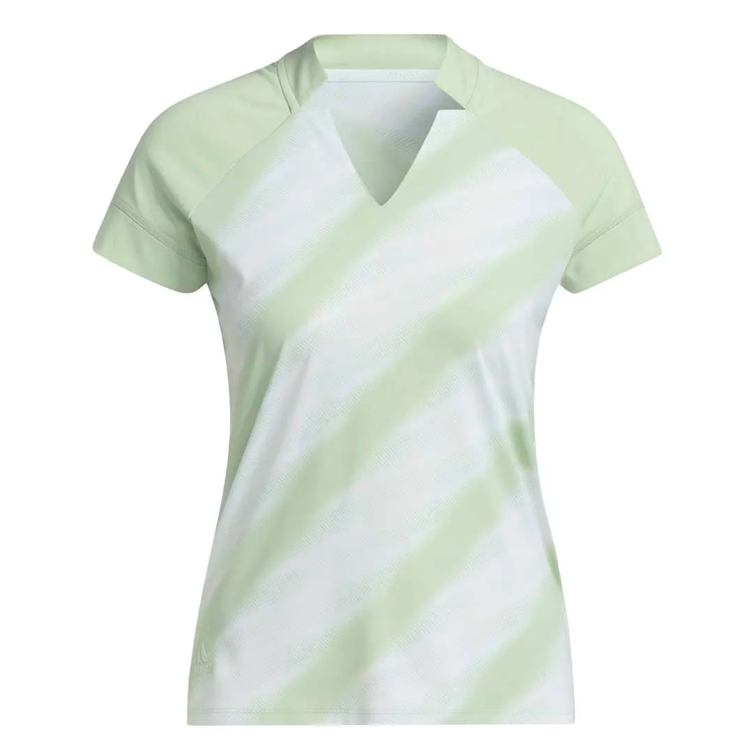 Minimalist Aesthetic Cross Ventilation Panels adidas - Women's HEAT.RDY Golf Polo (HG6950)
