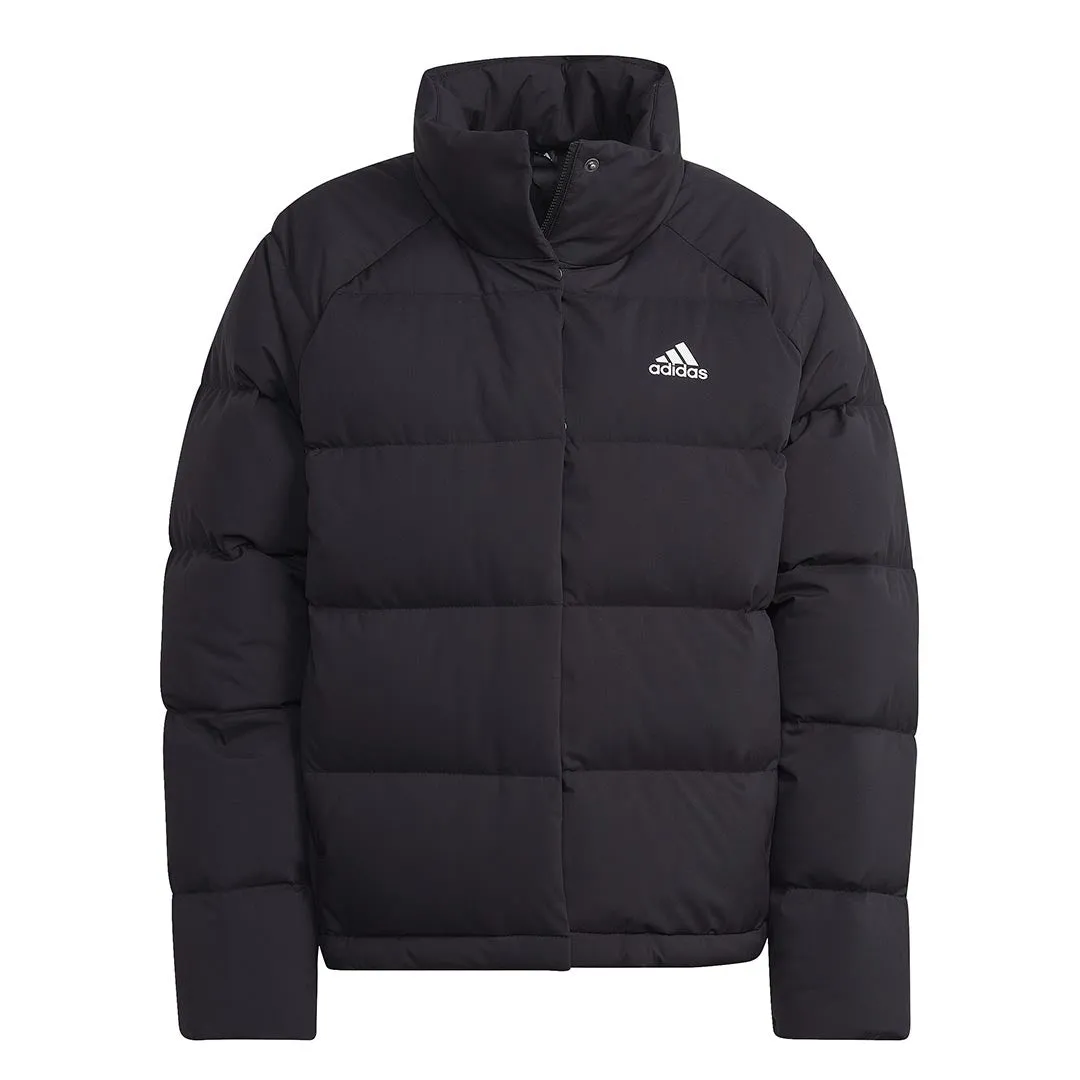 Convertible Collar CompressionPackableFabric adidas - Women's Helionic Relaxed Down Jacket (HG8696)