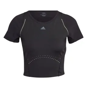 Flex Fit Design adidas - Women's HIIT 45 Seconds Crop T-Shirt (HM8096)