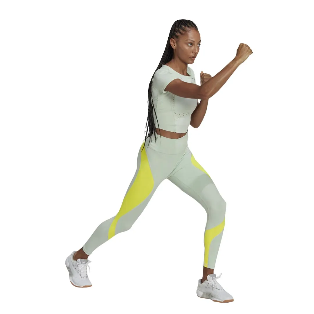 Heat Tech Fabric adidas - Women's HIIT 45s Crop T-Shirt (HM8097)