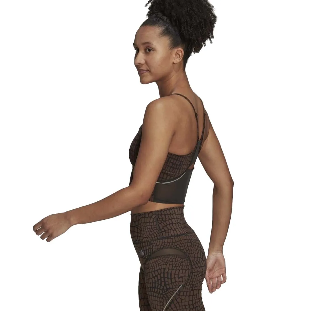 ScratchResistant Zippers adidas - Women's HIIT 45S Crop Tank Top (HN0771)