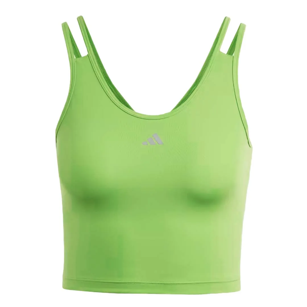 Detachable Lining adidas - Women's HIIT Heat.Rdy Cropped Tank Top (HY3219)