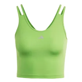 Detachable Lining adidas - Women's HIIT Heat.Rdy Cropped Tank Top (HY3219)