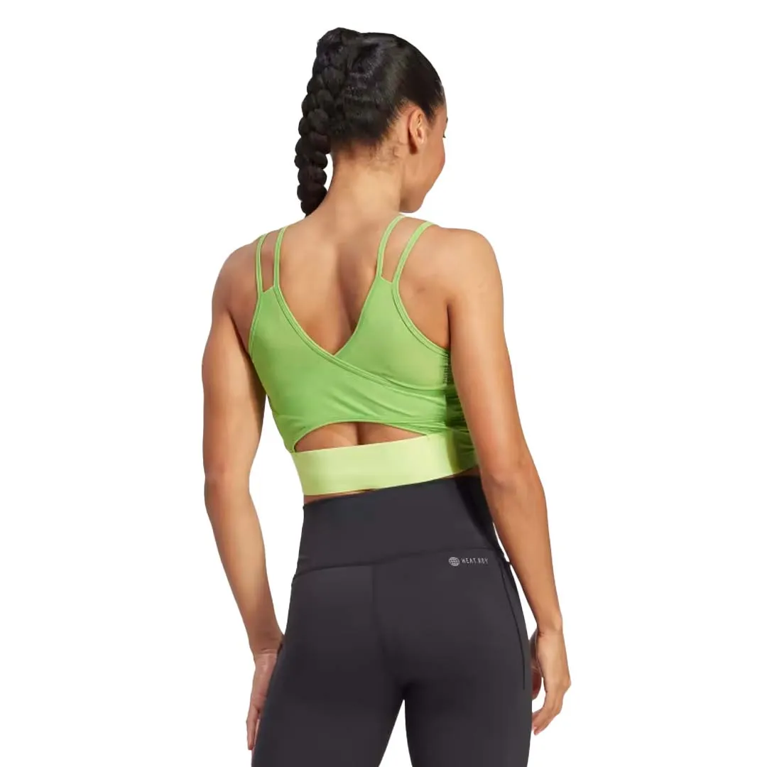 Frictionless Lining Lightweight Layer adidas - Women's HIIT Heat.Rdy Cropped Tank Top (HY3219)