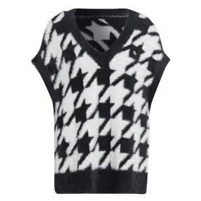 Collapsible Packable Style adidas - Women's Houndstooth Vest (IB8613)
