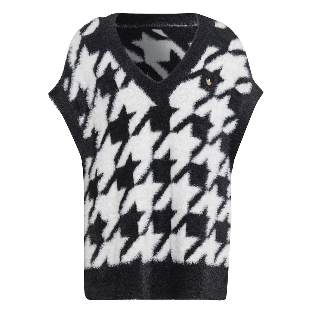 Collapsible Packable Style adidas - Women's Houndstooth Vest (IB8613)