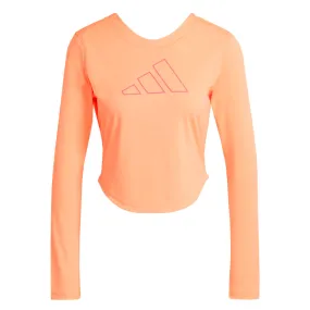 Morning Commute Gear WaterRepellentExterior adidas - Women's Hyperbright Training Long Sleeve T-Shirt (IL6617)