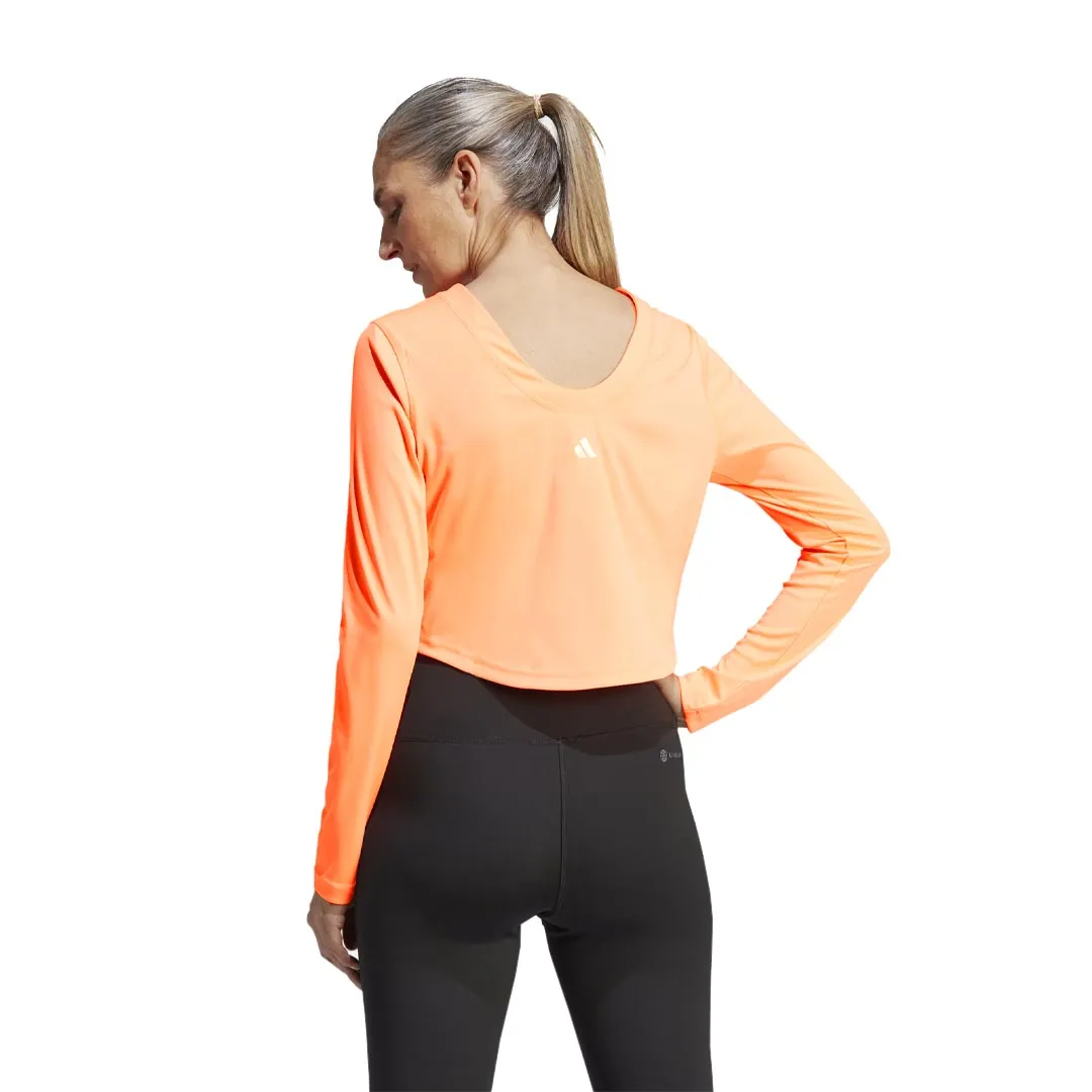 adidas - Women's Hyperbright Training Long Sleeve T-Shirt (IL6617) Modular Attachment Loops